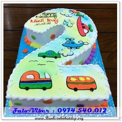 Mẫu Bánh Sinh Nhật Đẹp - A239